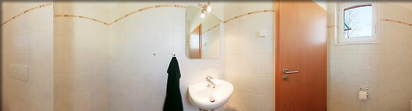 360-Grad-Panorama - Gäste WC im Musterhaus-Eigenheim "Park Spreti"